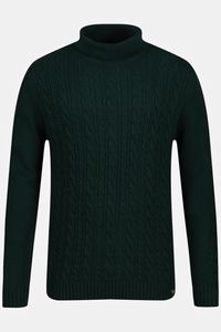 pullover, grote maten, male, turquoise, maat: xxl, synthetische vezels/wol, STHUGE