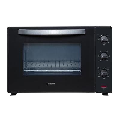 Inventum ov607b vrijstaande oven 60l 2000w zwart/zilver