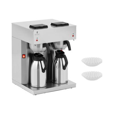 Filterkoffiemachine - 2 x 2 L - incl. thermosflessen
