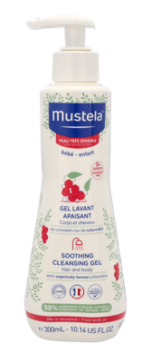 Mustela Soothing Cleansing Gel Hair And Body 300 ml