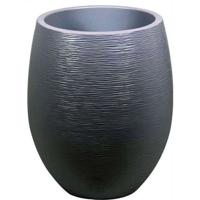 EDA Round Pot Graphit Ø50cm - Capaciteit 53L - Anthracite Gray