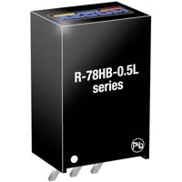RECOM R-78HB12-0.5L DC/DC-converter, print 24 V/DC 12 V/DC, -12 V/DC 500 mA Aantal uitgangen: 1 x Inhoud 1 stuk(s) - thumbnail