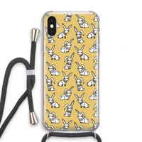 Haas: iPhone XS Transparant Hoesje met koord