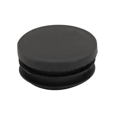 Insteekdop rond 40 mm. platte kop
