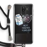 Best Friend Forever: Samsung Galaxy J8 (2018) Transparant Hoesje met koord