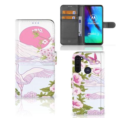 Motorola Moto G Pro | Telefoonhoesje | Met pasjeshouder | Bird Standing