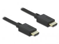 DeLOCK 85389 HDMI kabel 2,5 m HDMI Type A (Standaard) Zwart
