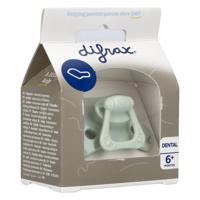 Difrax Fopspeen Dental 6+ M Uni/pure Groen/pistach