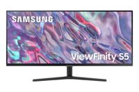 Samsung ViewFinity S5 S34C500GAU LED-monitor Energielabel G (A - G) 86.4 cm (34 inch) 3440 x 1440 Pixel 21:9 5 ms DisplayPort, HDMI, Hoofdtelefoon (3.5 mm - thumbnail