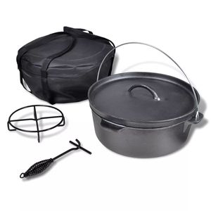 Braadpan 11,3 L inclusief accessoires