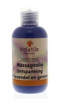 Massageolie ontspanning lavendel geranium