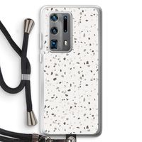 Terrazzo N°14: Huawei P40 Pro Plus Transparant Hoesje met koord