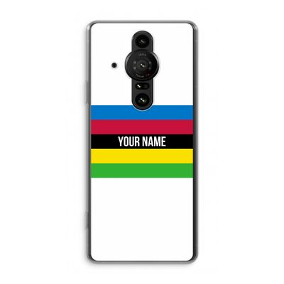 WK Wielrennen: Sony Xperia Pro-I Transparant Hoesje