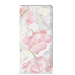 Motorola Moto G34 Smart Cover Lovely Flowers