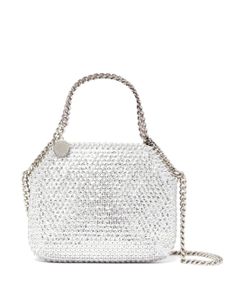 Stella McCartney mini sac cabas Falabella - Argent