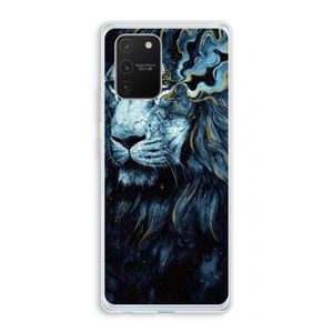Darkness Lion: Samsung Galaxy S10 Lite Transparant Hoesje