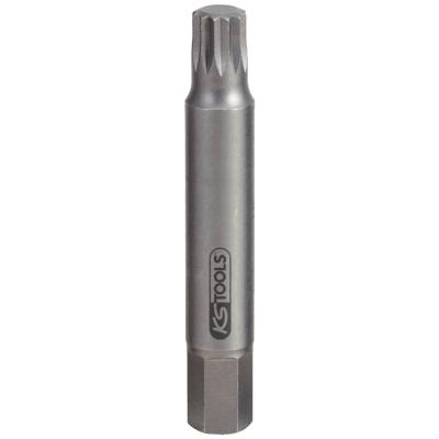 KS Tools 150.3110 Veeltand-bit M10 Chroom-vanadium staal 1 stuk(s)