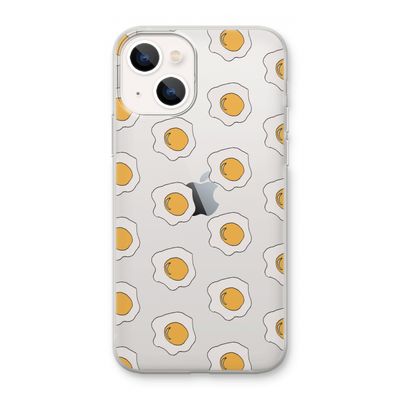 Bacon to my eggs #1: iPhone 13 mini Transparant Hoesje