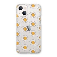 Bacon to my eggs #1: iPhone 13 mini Transparant Hoesje
