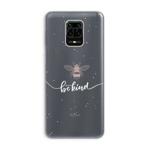 Be(e) kind: Xiaomi Redmi Note 9 Pro Transparant Hoesje
