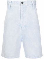 AMI Paris short oversize en coton - Bleu