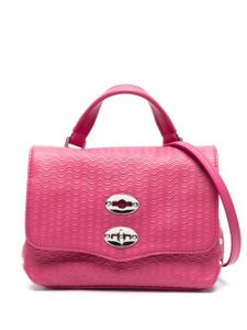 Zanellato petit sac cabas Ella Bio en cuir - Rose