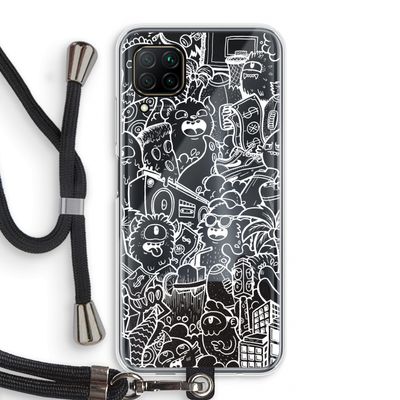 Vexx City #2: Huawei P40 Lite Transparant Hoesje met koord
