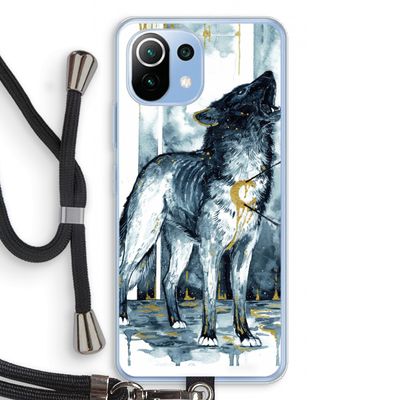 Bleeding Soul: Xiaomi Mi 11 Lite Transparant Hoesje met koord