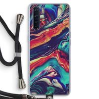Chameleon Sun: Oppo A91 Transparant Hoesje met koord