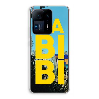 Habibi Majorelle : Xiaomi Mi Mix 4 Transparant Hoesje