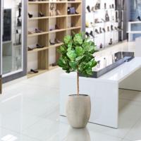 Royal Lyrata bol deluxe kunstplant 105 cm