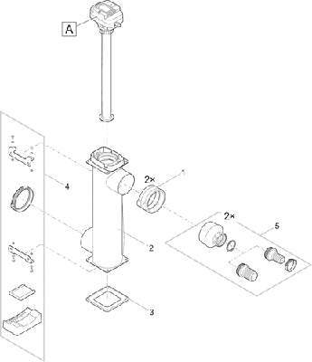 OASE Onderdelen Bitron Gravity 55 W Transportbescherming Bitron