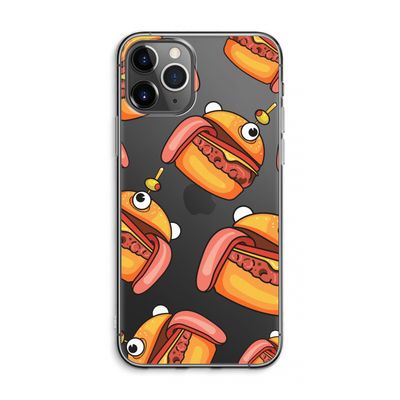 Hamburger: iPhone 11 Pro Max Transparant Hoesje