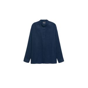 Mango Man regular fit overhemd marine