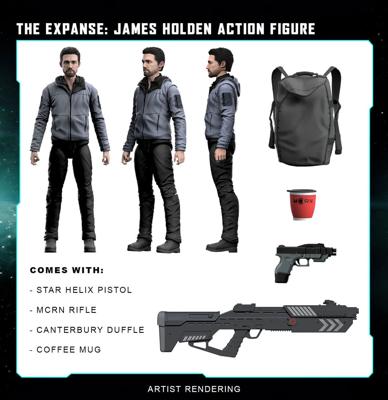 The Expanse Action Figure James Holden 20 cm
