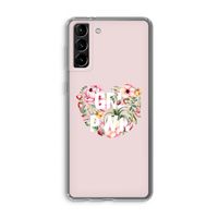 GRL PWR Flower: Samsung Galaxy S21 Plus Transparant Hoesje
