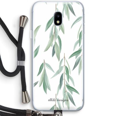 Branch up your life: Samsung Galaxy J3 (2017) Transparant Hoesje met koord