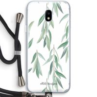 Branch up your life: Samsung Galaxy J3 (2017) Transparant Hoesje met koord