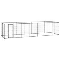 Hondenkennel 16,94 m² staal