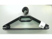 Kleerhangers plastic 41cm zwart 10st