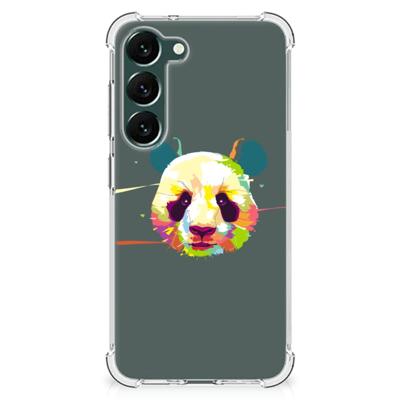 Samsung Galaxy S23 Plus Stevig | Bumper Hoesje | Panda Color Samsung Galaxy S23 Plus Stevig | Bumper Hoesje | Panda Color