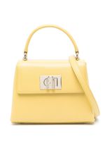 Furla mini sac à main 1927 en cuir - Jaune Furla mini sac à main 1927 en cuir - Jaune
