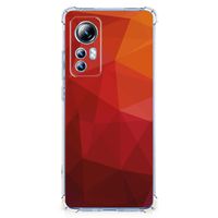Shockproof Case voor Xiaomi 12 Lite Polygon Red