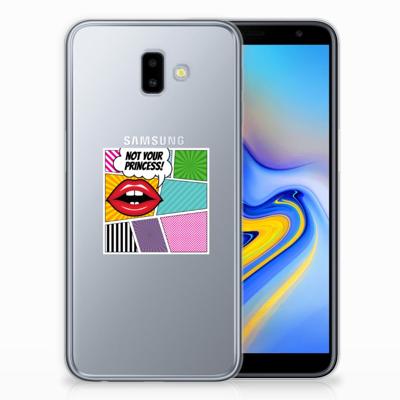 Samsung Galaxy J6 Plus (2018) | Sillicone Back Cover | Popart Princess Samsung Galaxy J6 Plus (2018) | Sillicone Back Cover | Popart Princess