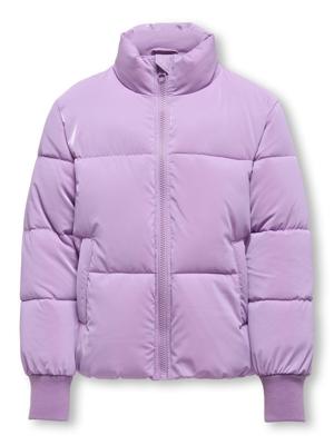Kids ONLY winterjas meisjes puffer - paars - Kogelise
