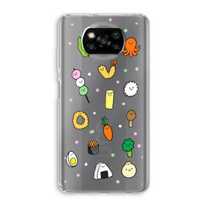 Happy bento friends: Xiaomi Poco X3 NFC Transparant Hoesje