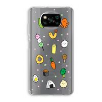 Happy bento friends: Xiaomi Poco X3 NFC Transparant Hoesje