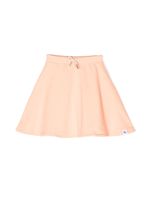 Calvin Klein Kids minijupe évasée à patch logo - Orange