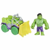 Playset Hasbro Spidey Amazing Friends Hulk Groen