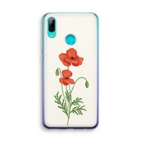 Red poppy: Huawei P Smart (2019) Transparant Hoesje